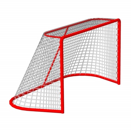 Купить Сетка хоккейная на ворота 1,22мх1,83мх0,5мх1,15м, нить 3,5 мм, узловая в Тосно 