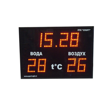 Купить Часы-термометр СТ1.13-2t для бассейна в Тосно 
