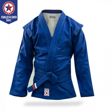 Купить Куртка для самбо "Атака"  ВФС (подкладка, пояс) р 50-60 в Тосно 