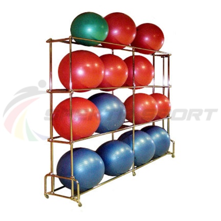 Купить Стеллаж для гимнастических мячей 16 шт в Тосно 