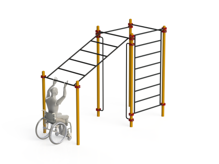 Купить Спортивный комплекс для инвалидов-колясочников WRK-D15_76mm в Тосно 