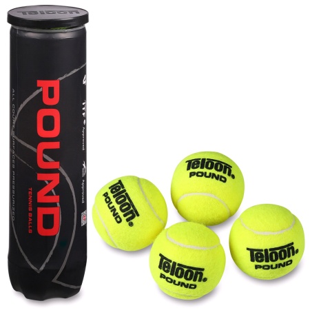 Купить Мяч для большого тенниса Teloon 828Т Р4  (4 шт) в Тосно 