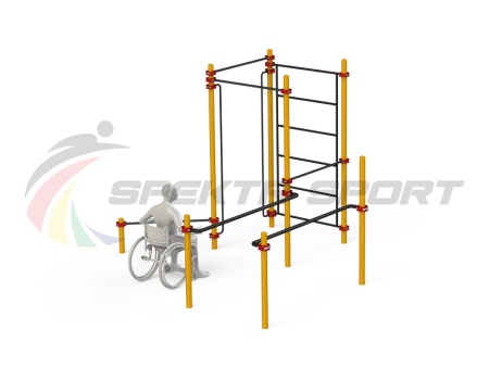 Купить Спортивный комплекс для инвалидов-колясочников WRK-D18_76mm в Тосно 